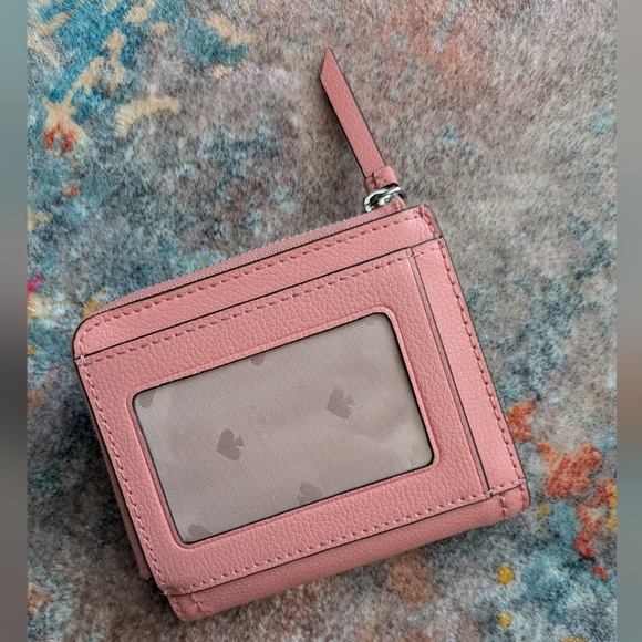 Kate Spade New York Patterson Drive Small L-Zip Bifold Wallet (SunsetDaze) M293 - Picture 10 of 16